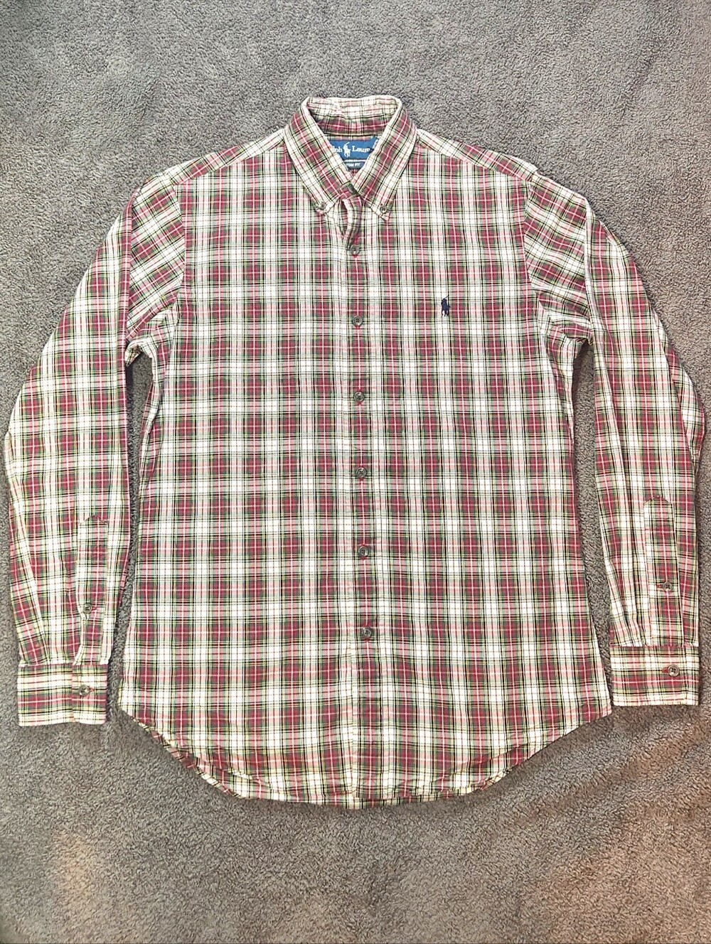 Vintage Ralph Lauren Plaid Button-Down Shirt
